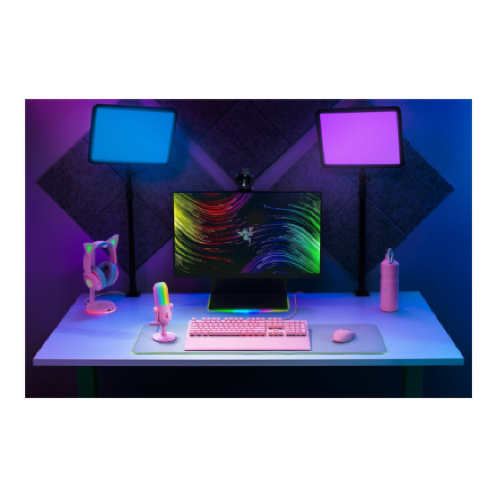 Razer , RGB USB Microphone with Tap-to-Mute , Seiren V3 Chroma , Quartz , No