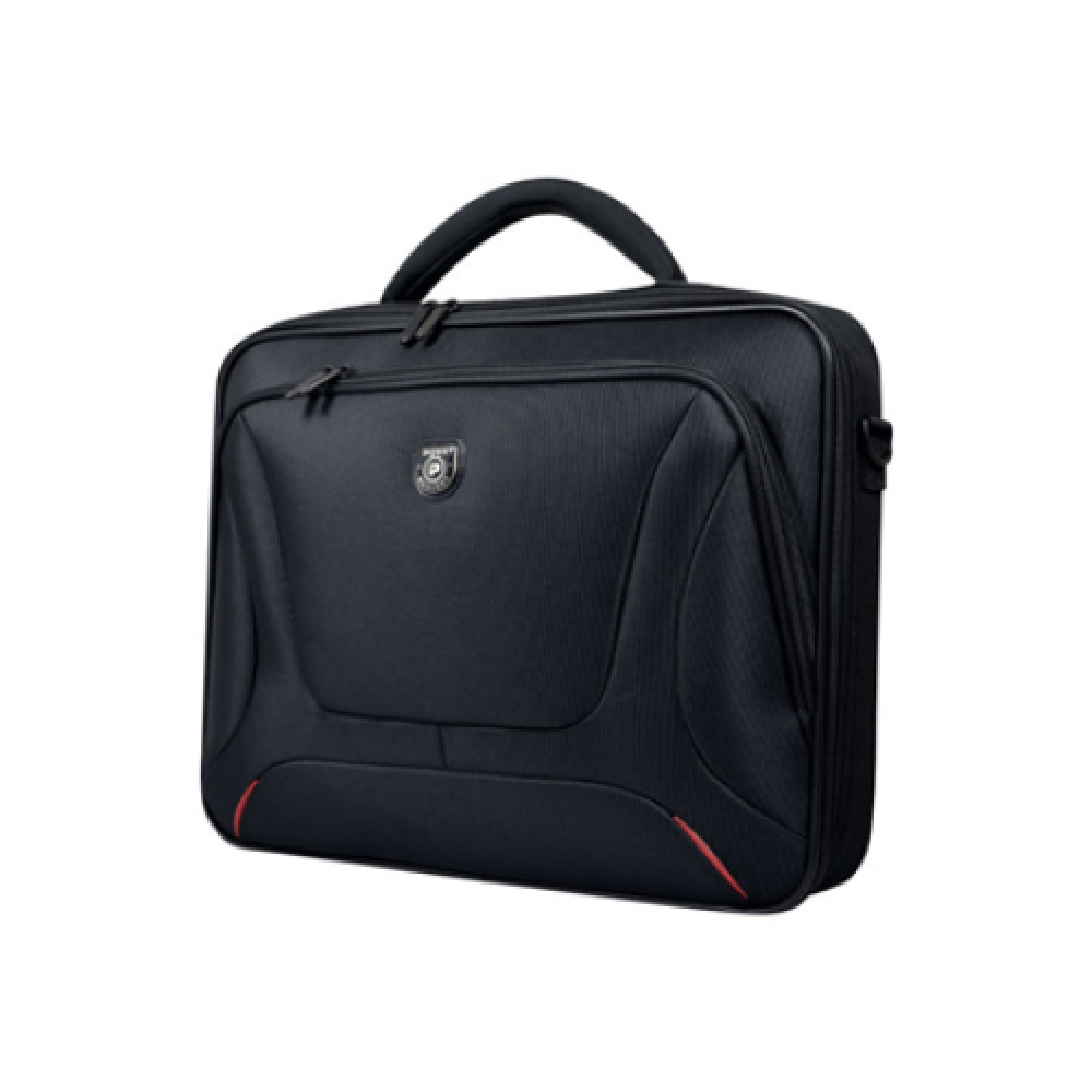 PORT DESIGNS , Courchevel , Fits up to size 15.6 , Messenger - Briefcase , Black , Shoulder strap