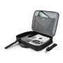 PORT DESIGNS , Courchevel , Fits up to size 15.6 , Messenger - Briefcase , Black , Shoulder strap