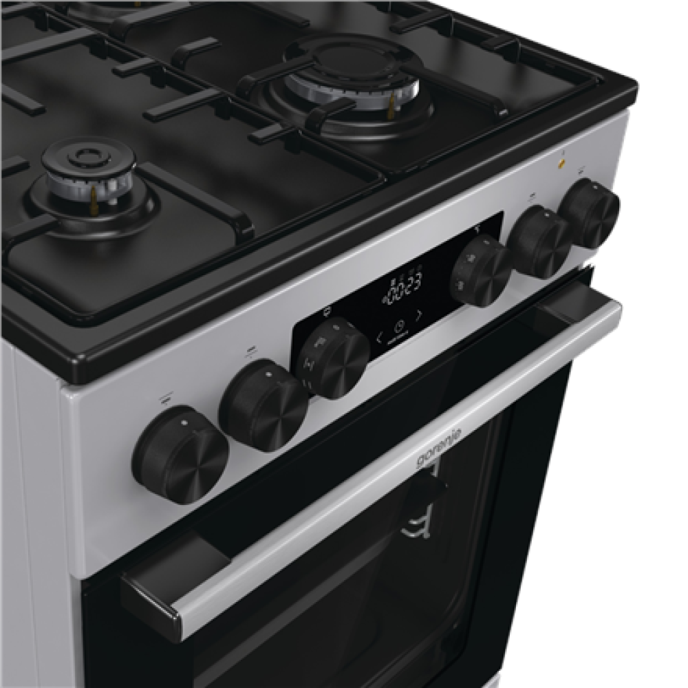 Gorenje Cooker , GK5C42SH , Hob type Gas , Oven type Electric , Grey , Width 50 cm , Depth 59.4 cm , 70 L