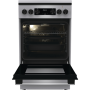 Gorenje Cooker , GK5C42SH , Hob type Gas , Oven type Electric , Grey , Width 50 cm , Depth 59.4 cm , 70 L