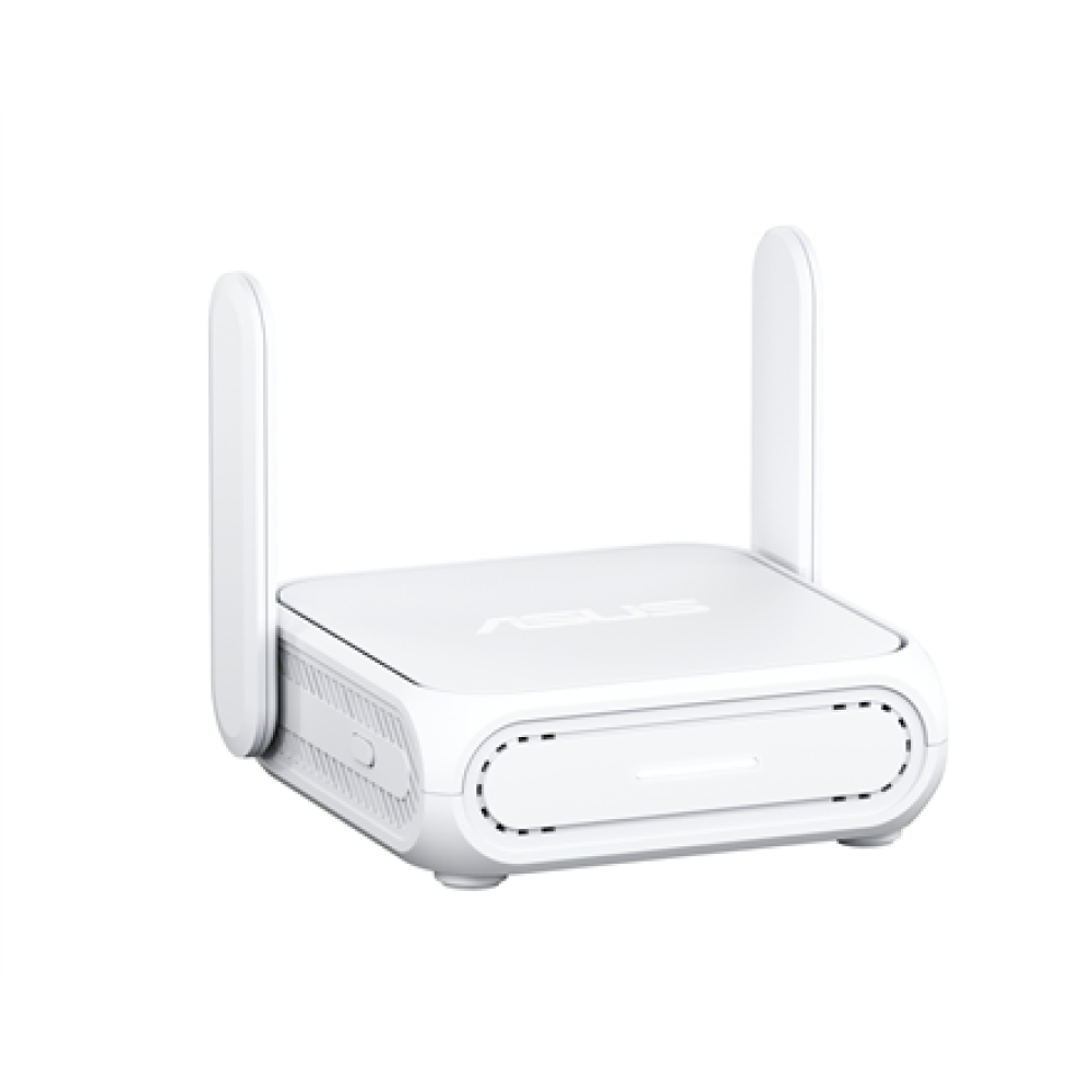 Asus Dual-band WiFi 7 Travel Router , RT-BE58 Go , 802.11be , 688/2882 Mbit/s , Mesh Support Yes , MU-MiMO Yes , No mobile broadband , Antenna type Enternal