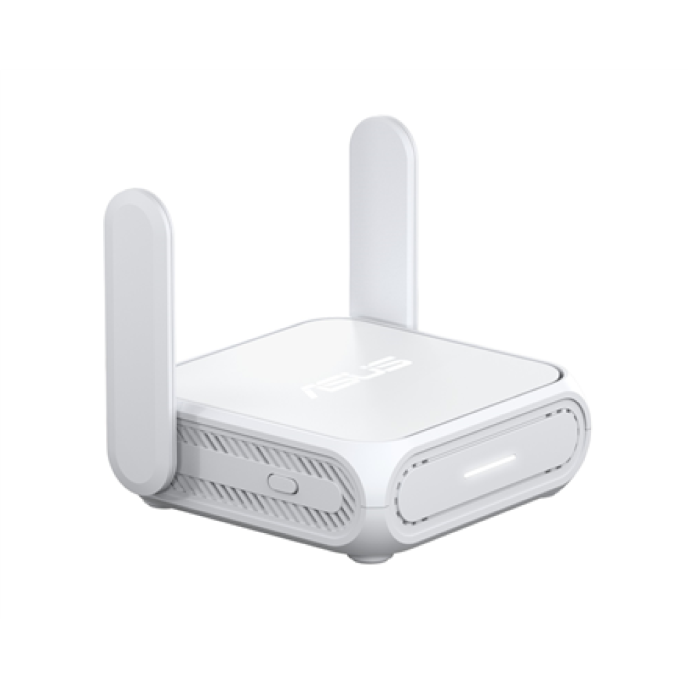 Asus Dual-band WiFi 7 Travel Router , RT-BE58 Go , 802.11be , 688/2882 Mbit/s , Mesh Support Yes , MU-MiMO Yes , No mobile broadband , Antenna type Enternal