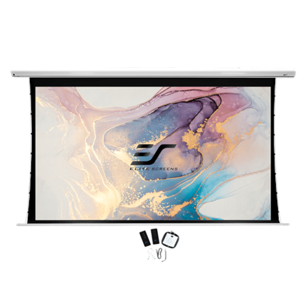 Elite Screens Electric Projection Screen, White , SKT150XHW2 , Diagonal 150 , 16:9