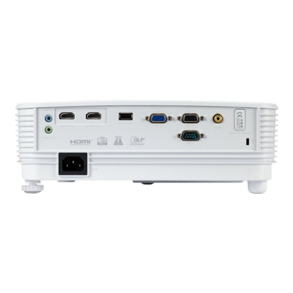 Acer P1357Wi DLP Projector, 1920 x 1200, 4800lm, 20000:1, White , Acer