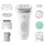 Braun , Epilator , Silk-épil SE7-081 , Operating time (max) 40 min , Number of power levels 1 , Wet & Dry , White