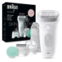 Braun , Epilator , Silk-épil SE7-081 , Operating time (max) 40 min , Number of power levels 1 , Wet & Dry , White