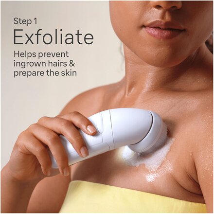 Braun , Epilator , Silk-épil SE7-081 , Operating time (max) 40 min , Number of power levels 1 , Wet & Dry , White