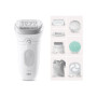 Braun , Epilator , Silk-épil SE7-081 , Operating time (max) 40 min , Number of power levels 1 , Wet & Dry , White