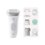 Braun , Epilator , Silk-épil SE7-081 , Operating time (max) 40 min , Number of power levels 1 , Wet & Dry , White