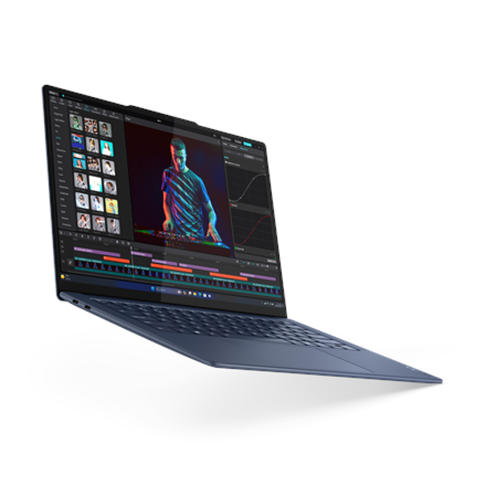 Lenovo Yoga Slim 7 14Q8X9 , Cosmic Blue , 14.5 , OLED , Touchscreen , 3K , 2944 x 1840 pixels , Glossy , Snapdragon X Elite , X1E-78-100 , 16 GB , Soldered LPDDR5x , SSD 512 GB , Qualcomm Adreno GPU , Windows 11 Home , 802.11be , Bluetooth version 5.4 , K
