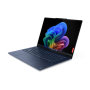 Lenovo Yoga Slim 7 14Q8X9 , Cosmic Blue , 14.5 , OLED , Touchscreen , 3K , 2944 x 1840 pixels , Glossy , Snapdragon X Elite , X1E-78-100 , 16 GB , Soldered LPDDR5x , SSD 512 GB , Qualcomm Adreno GPU , Windows 11 Home , 802.11be , Bluetooth version 5.4 , K
