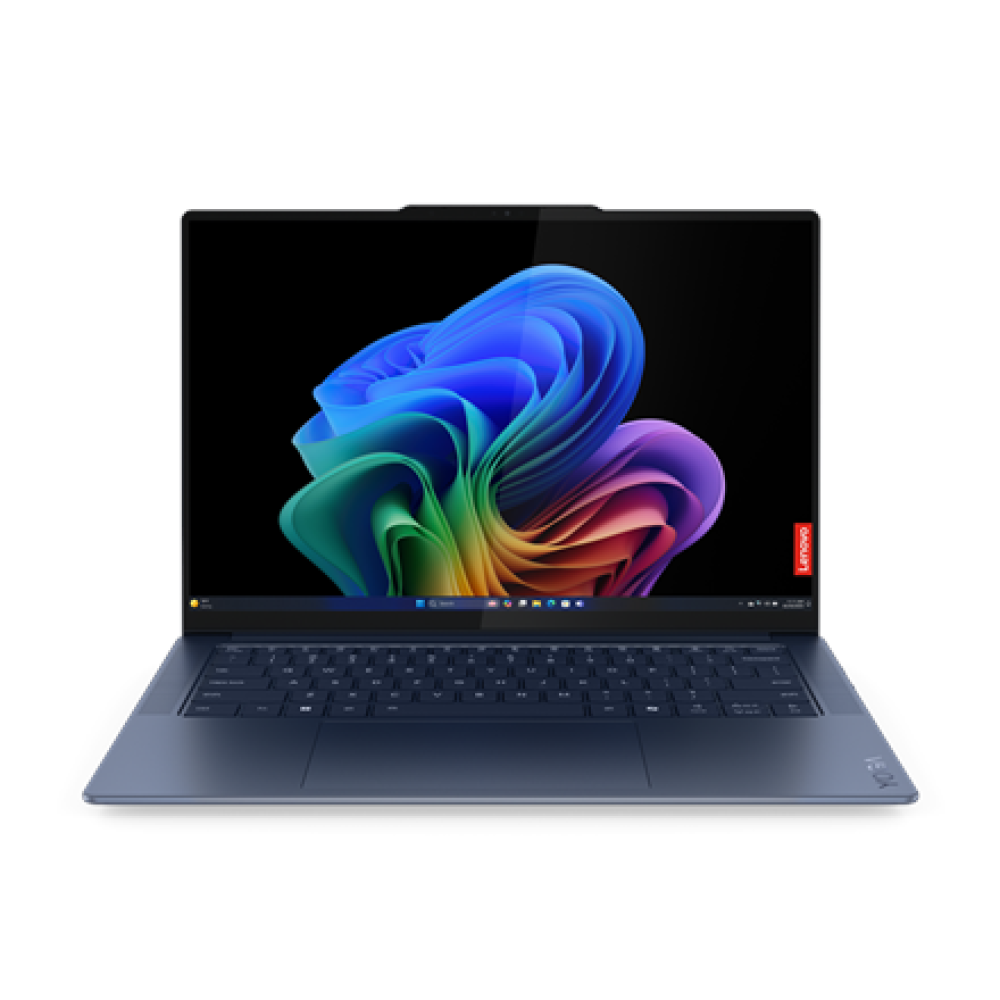 Lenovo Yoga Slim 7 14Q8X9 , Cosmic Blue , 14.5 , OLED , Touchscreen , 3K , 2944 x 1840 pixels , Glossy , Snapdragon X Elite , X1E-78-100 , 16 GB , Soldered LPDDR5x , SSD 512 GB , Qualcomm Adreno GPU , Windows 11 Home , 802.11be , Bluetooth version 5.4 , K