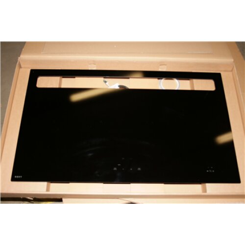 SALE OUT. , Novy , 1821 , Induction hob with built-in hood , 88 cm , Number of burners/cooking zones 4 , Yes , Black , Slider control with white LEDs. , USED, REFURBISHED, SCRATCHED