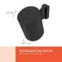Vogels Wall mount , Speaker Wall Mount for Sonos Era 100 , Tilt, rotate , Maximum weight (capacity) 7 kg , Black