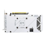 Asus , DUAL-RTX4060TI-O8G-WHITE , NVIDIA , 8 GB , GeForce RTX 4060 Ti , GDDR6 , HDMI ports quantity 1 , PCI Express 4.0 , Memory clock speed 18000 MHz