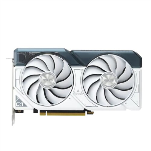 Asus , DUAL-RTX4060TI-O8G-WHITE , NVIDIA , 8 GB , GeForce RTX 4060 Ti , GDDR6 , HDMI ports quantity 1 , PCI Express 4.0 , Memory clock speed 18000 MHz