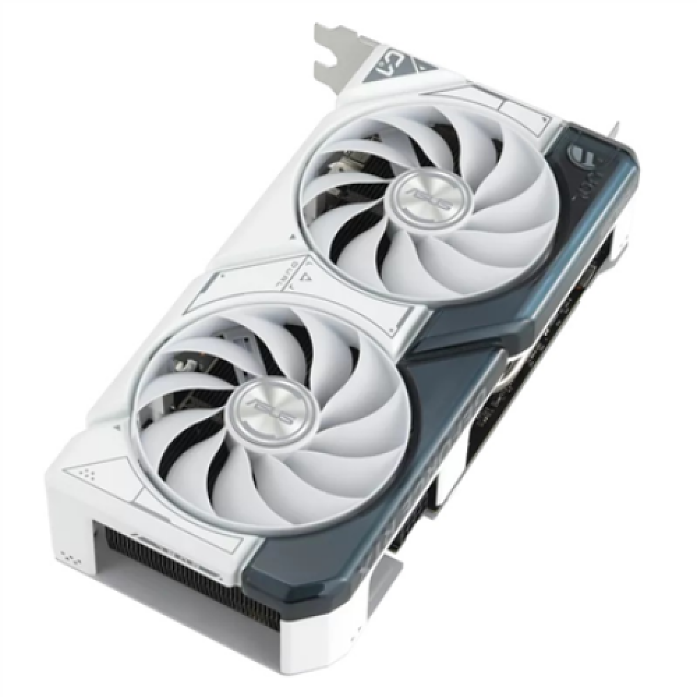 Asus , DUAL-RTX4060TI-O8G-WHITE , NVIDIA , 8 GB , GeForce RTX 4060 Ti , GDDR6 , HDMI ports quantity 1 , PCI Express 4.0 , Memory clock speed 18000 MHz