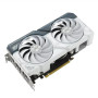 Asus , DUAL-RTX4060TI-O8G-WHITE , NVIDIA , 8 GB , GeForce RTX 4060 Ti , GDDR6 , HDMI ports quantity 1 , PCI Express 4.0 , Memory clock speed 18000 MHz