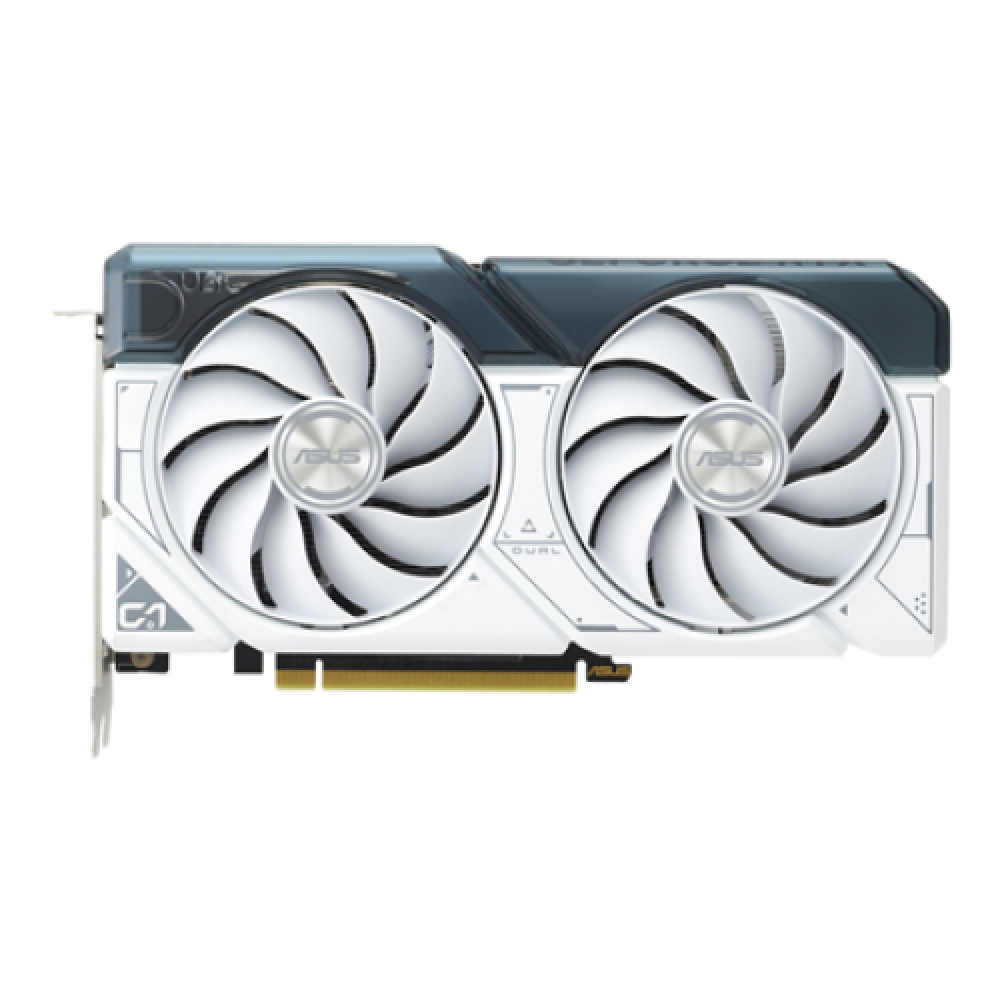 Asus , DUAL-RTX4060TI-O8G-WHITE , NVIDIA , 8 GB , GeForce RTX 4060 Ti , GDDR6 , HDMI ports quantity 1 , PCI Express 4.0 , Memory clock speed 18000 MHz