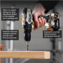 Batavia B.V. 18V Drill Driver - Without Battery and Charger in BMC