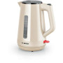Bosch Kettle , TWK1M127 , Electric , 2400 W , 1.7 L , Plastic , Cream