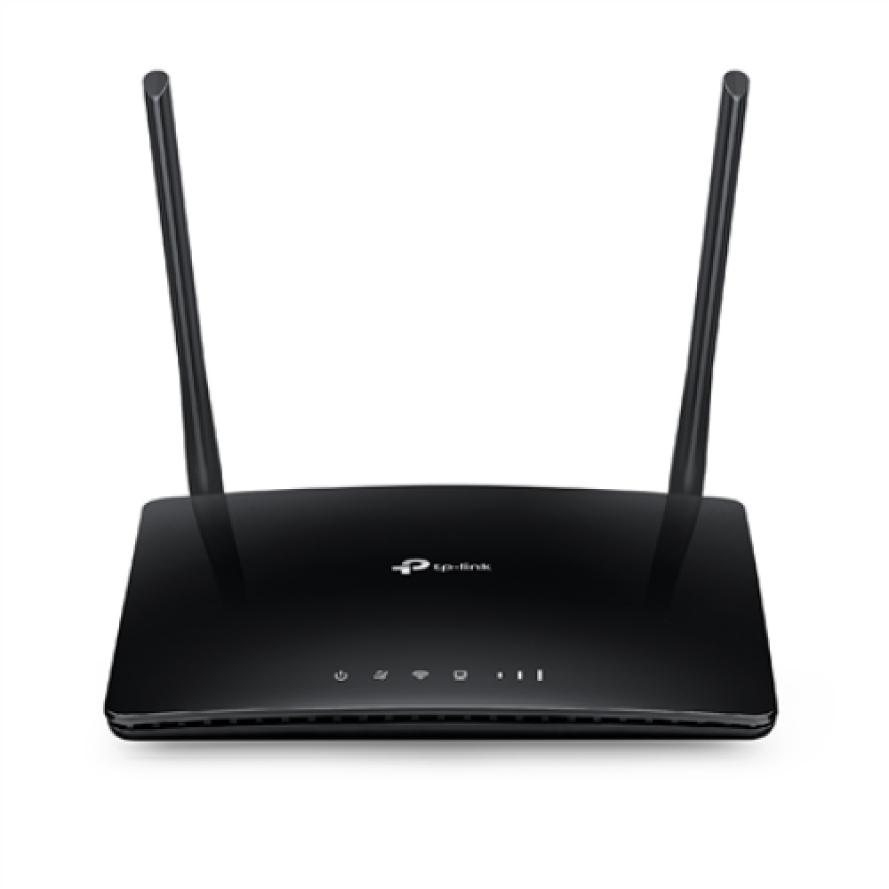 4G LTE Router , TL-MR6400 , 802.11n , 300 Mbit/s , 10/100 Mbit/s , Ethernet LAN (RJ-45) ports 3 , Mesh Support No , MU-MiMO No , 4G , Antenna type 2xExternal , No USB