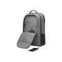 Lenovo , Business Casual 17-inch Backpack (Water-repellent fabric) , Essential , Fits up to size 17 , Backpack , Charcoal Grey , Waterproof