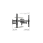 EDBAK Wall mount , Heavy Duty Swing Arm , Tilt , 42-98 , Maximum weight (capacity) 120 kg , Black