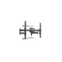 EDBAK Wall mount , Heavy Duty Swing Arm , Tilt , 42-98 , Maximum weight (capacity) 120 kg , Black