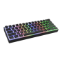 Genesis , THOR 660 RGB , Mechanical Gaming Keyboard , RGB LED light , US , Black , Wireless , Bluetooth , USB Type-C , 588 g , Gateron Brown