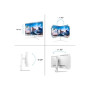 Philips , 27M2N5901A/00 , 27 , Fast IPS , UHD , 16:9 , 160 Hz , 1 ms , 3840 x 2160 pixels , 350 cd/m² , HDMI ports quantity 2 , White