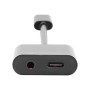 Digitus , USB Type-C adapter/Converter, Type-C to USB Type-C with 3.5mm stereo , AK-300400-002-S