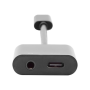 Digitus , USB Type-C adapter/Converter, Type-C to USB Type-C with 3.5mm stereo , AK-300400-002-S