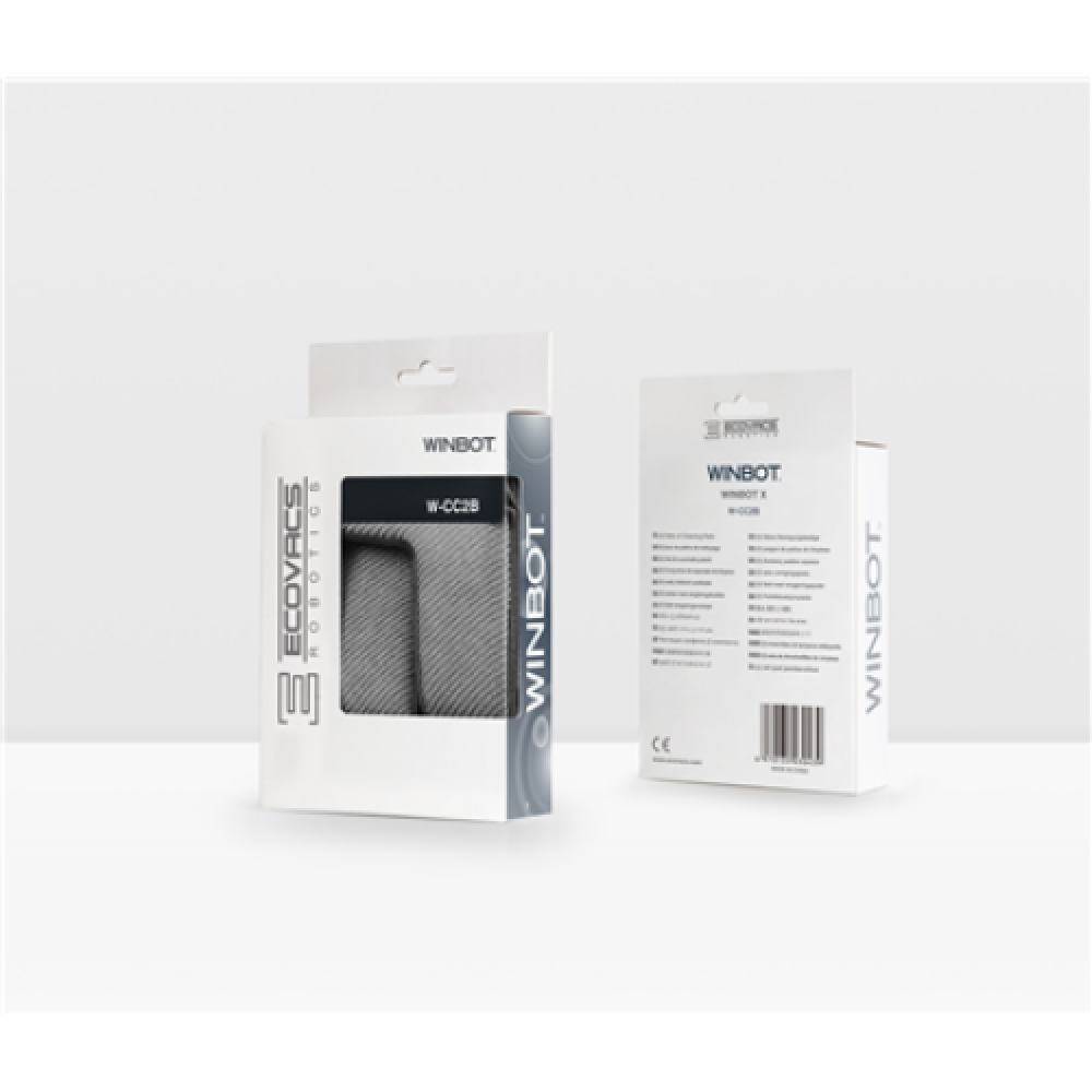 Ecovacs , Cleaning Pads for WINBOT X NEW , W-CC2B , Grey