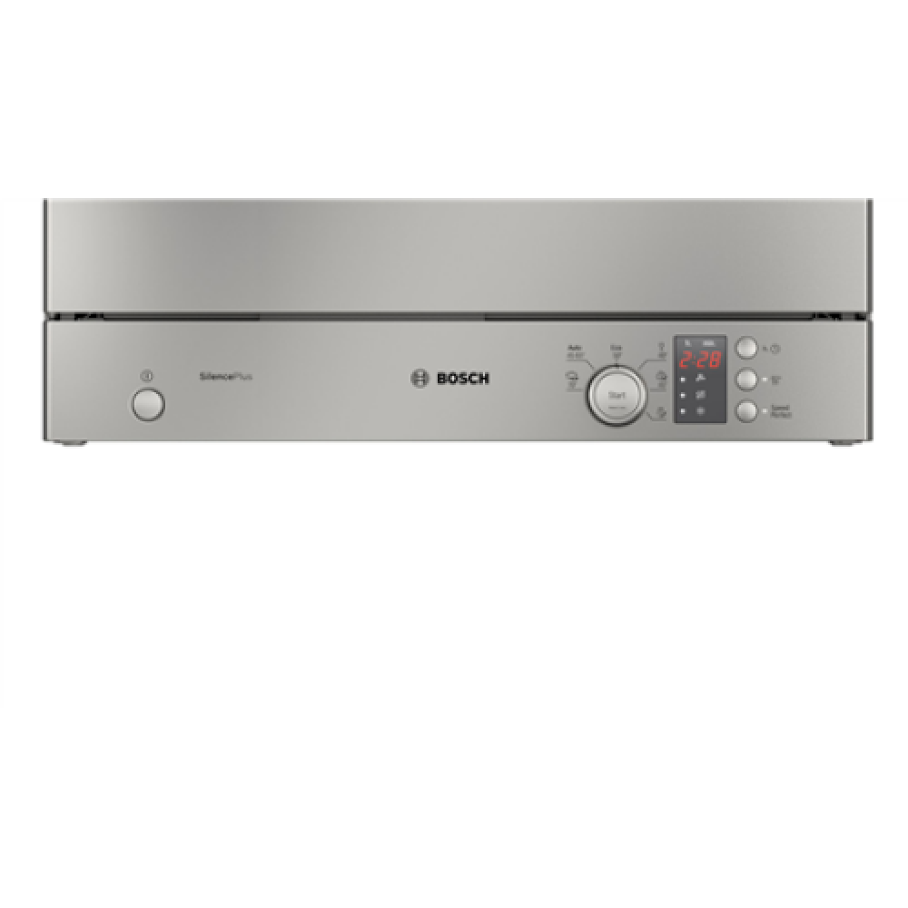 Table , Dishwasher , SKS62E38EU , Width 55 cm , Number of place settings 6 , Number of programs 6 , Energy efficiency class F , Display , AquaStop function , Silver Inox