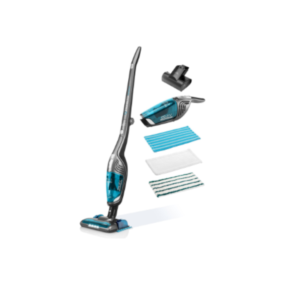 ETA , Vacuum Cleaner , ETA845390000 Moneto II Aqua Plus , Cordless operating , Handstick 2in1 , Washing function , N/A W , 25.2 V , Operating time (max) 50 min , Grey/Blue