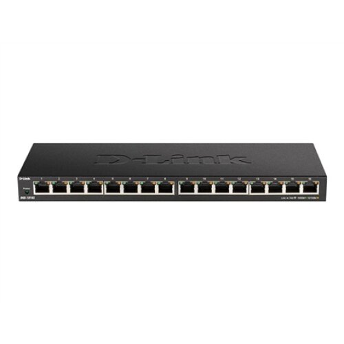 D-Link , 16-Port Gigabit Desktop Switch , DGS-1016S , Unmanaged , Desktop