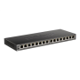 D-Link , 16-Port Gigabit Desktop Switch , DGS-1016S , Unmanaged , Desktop , 10/100 Mbps (RJ-45) ports quantity , 1 Gbps (RJ-45) ports quantity , SFP ports quantity , PoE ports quantity , PoE+ ports quantity , Power supply type , month(s)