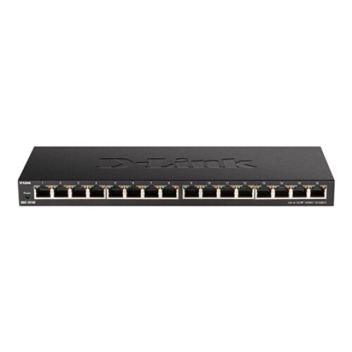 D-Link , 16-Port Gigabit Desktop Switch , DGS-1016S , Unmanaged , Desktop