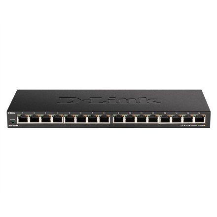 D-Link , 16-Port Gigabit Desktop Switch , DGS-1016S , Unmanaged , Desktop