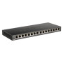 D-Link , 16-Port Gigabit Desktop Switch , DGS-1016S , Unmanaged , Desktop