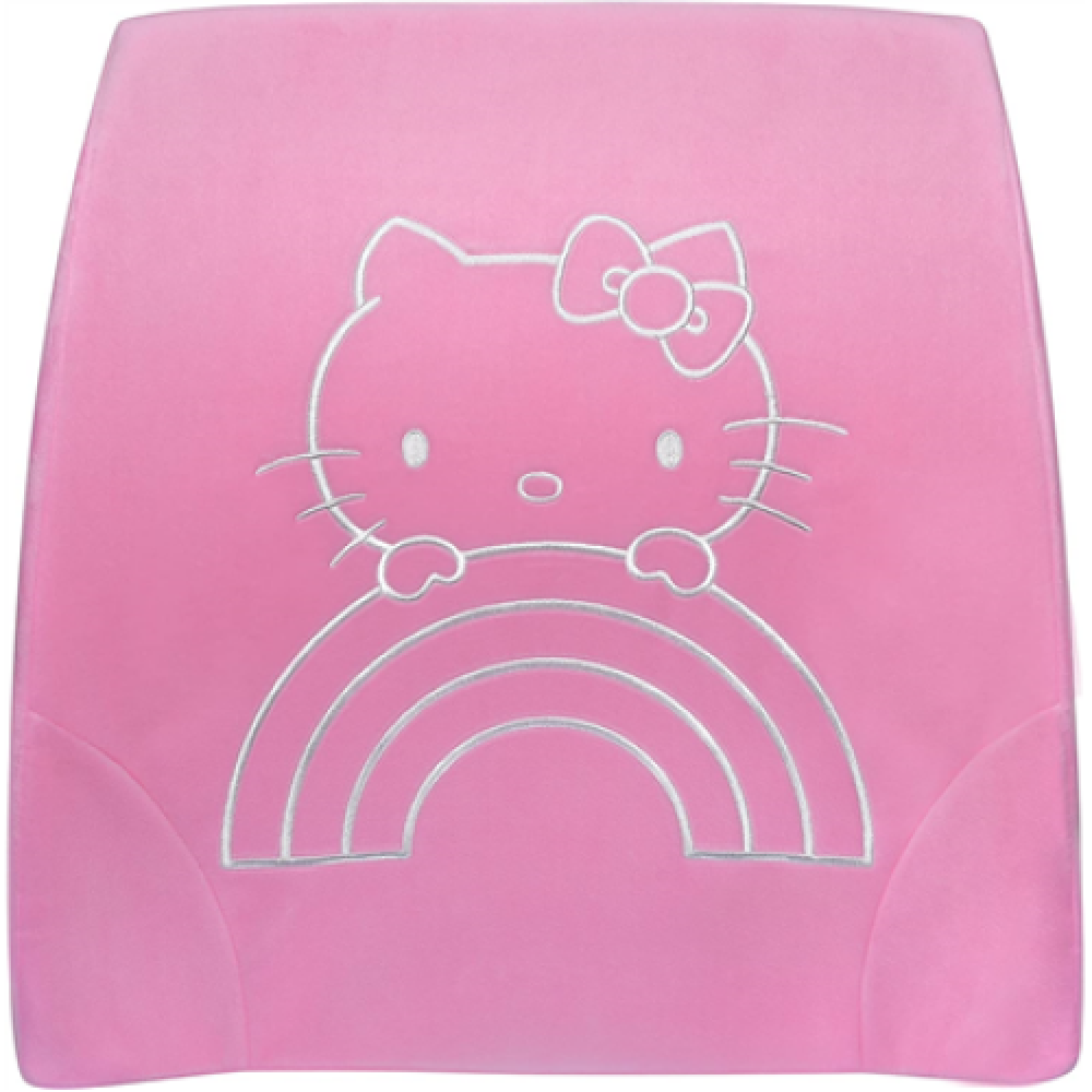 Razer 400 x 364 x103 mm , Exterior: Velvet fabric cover (with grippy rubber back); Interior: Memory foam , Lumbar Cushion for Gaming Chairs, Hello Kitty and Friends Edition