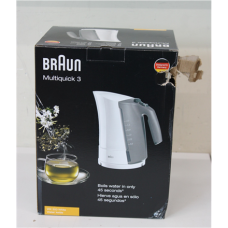 SALE OUT. Braun Kettle , WK 300 , Standard , 2200 W , 1.7 L , Plastic , 360° rotational base , White , DAMAGED PACKAGING