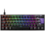 Ducky ONE 2 Mini RGB LED light, German, QWERTZ, Wired, Black, Gaming keyboard