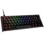 Ducky ONE 2 Mini RGB LED light, German, QWERTZ, Wired, Black, Gaming keyboard