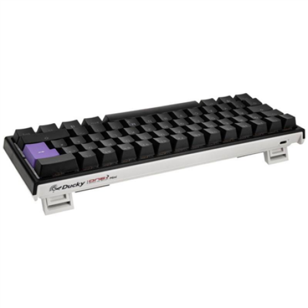 Ducky ONE 2 Mini RGB LED light, German, QWERTZ, Wired, Black, Gaming keyboard