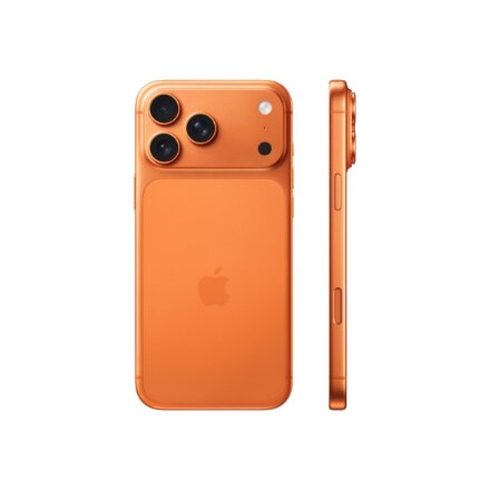 Apple , iPhone 17 Pro Max , Cosmic Orange , 6.9 , Super Retina XDR display , 2868 x 1320 pixels , A19 Pro , Internal RAM 12 GB , 256 GB , Dual SIM , 5G , Main camera resolution 48+48+48 MP , Secondary camera resolution 18 MP , iOS , 26