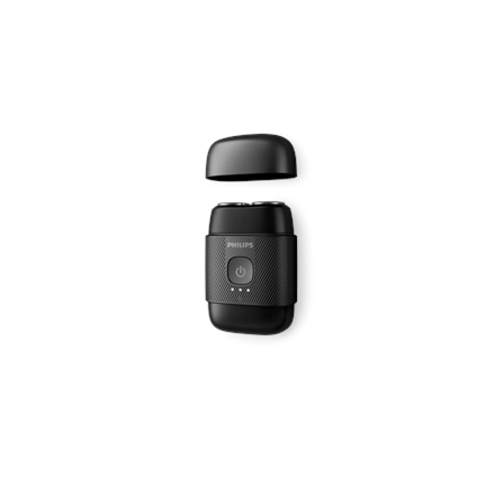 Philips Compact Shaver , S591/05 500 Series , Operating time (max) 40 min , Wet & Dry , Lithium Ion , Metallic Black