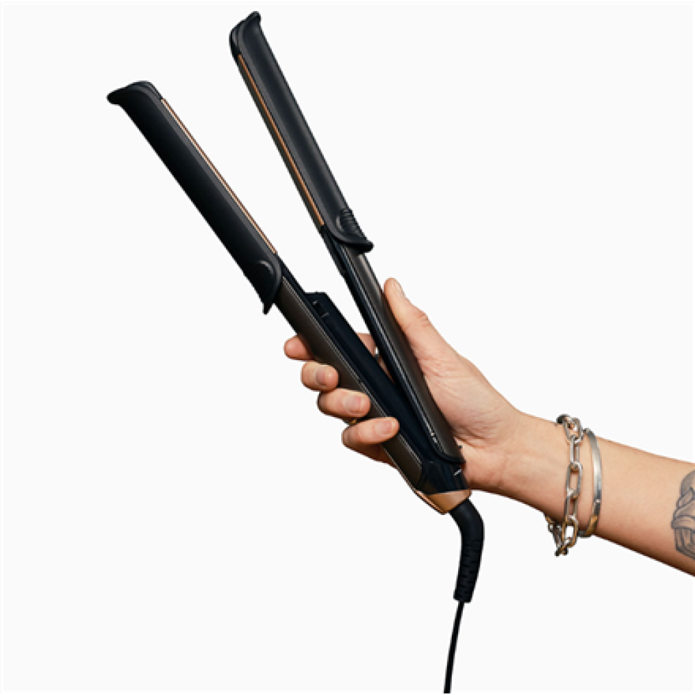 Remington Straight and Curl Hair Straightener , S6077 ONE , Ceramic heating system , Temperature (min) 150 °C , Temperature (max) 230 °C , Number of heating levels 5